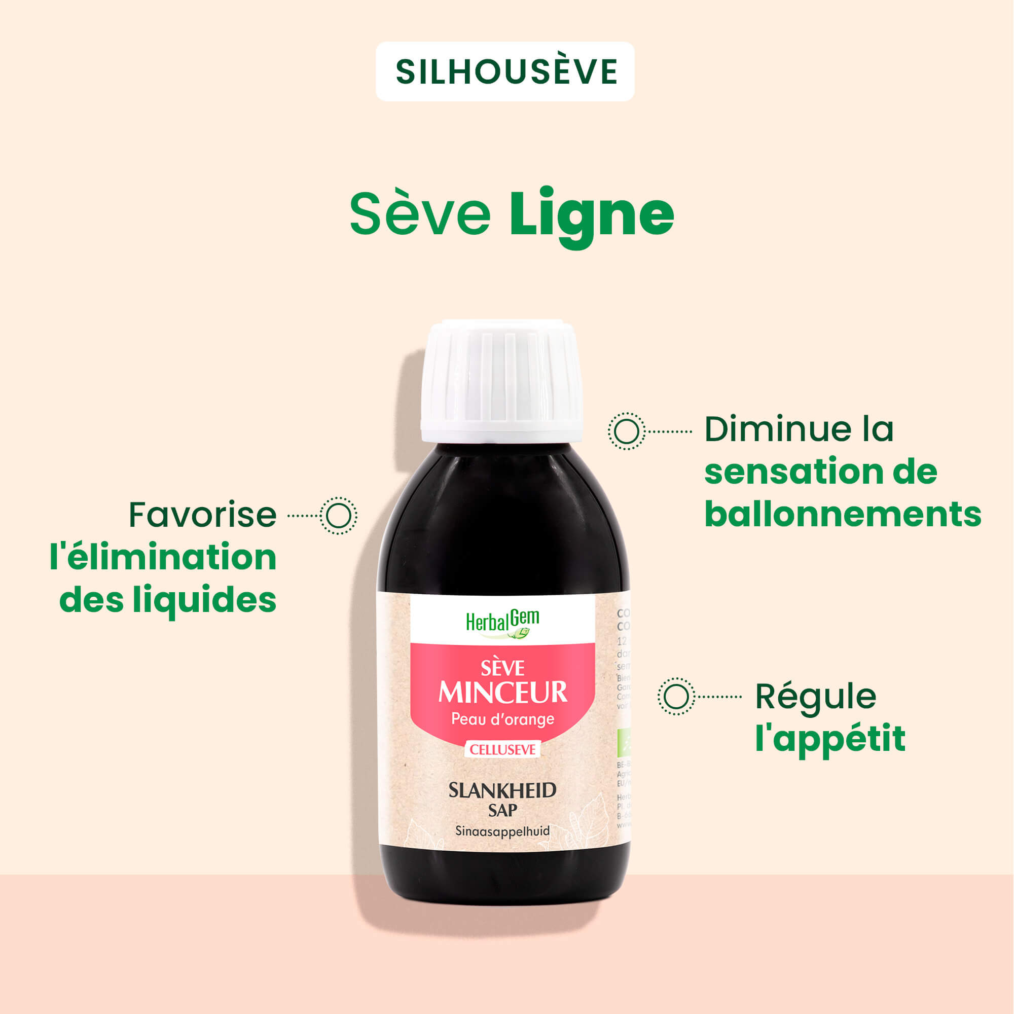 Sève ligne pour la silhouette - Bio