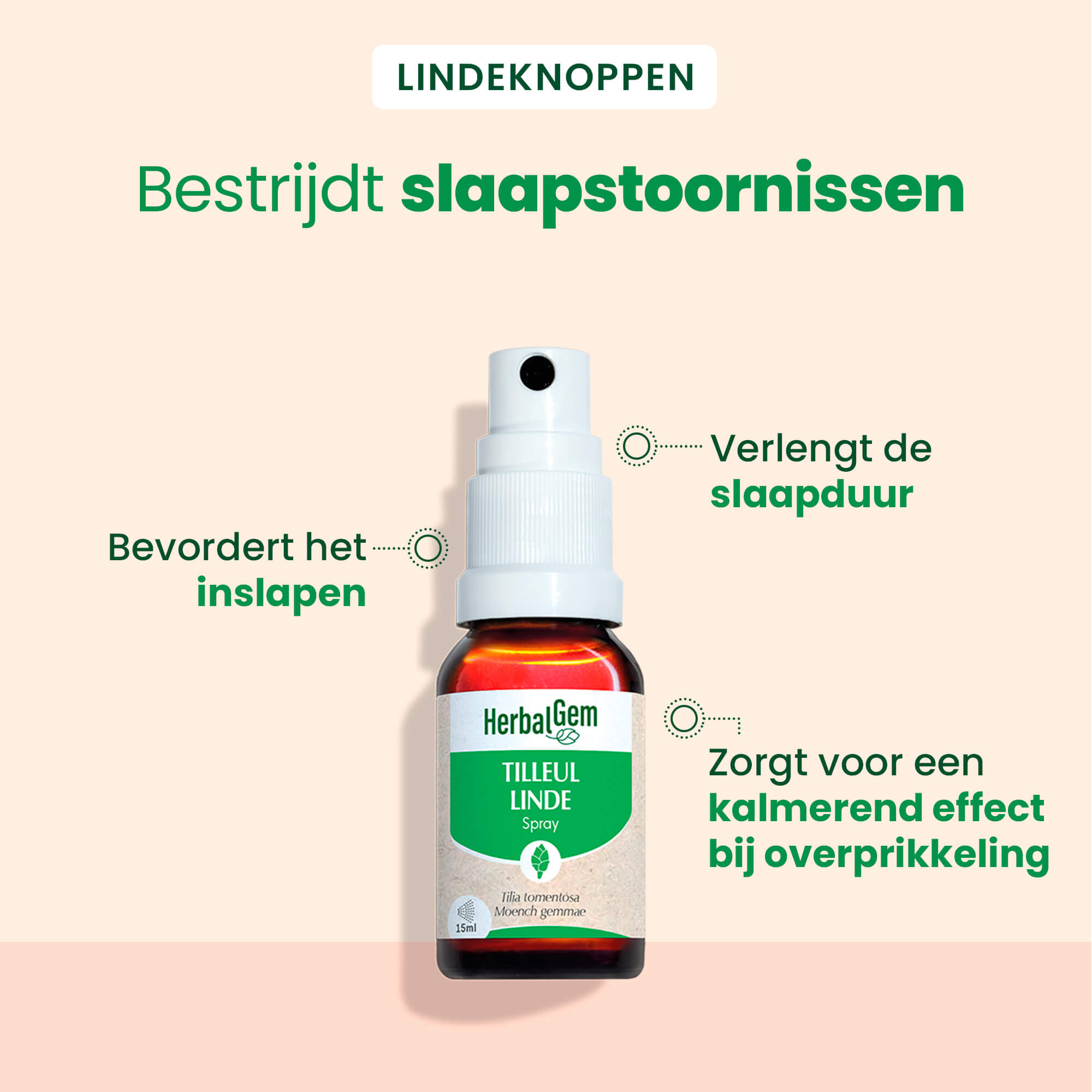 Lindeknop - spuit - Bio