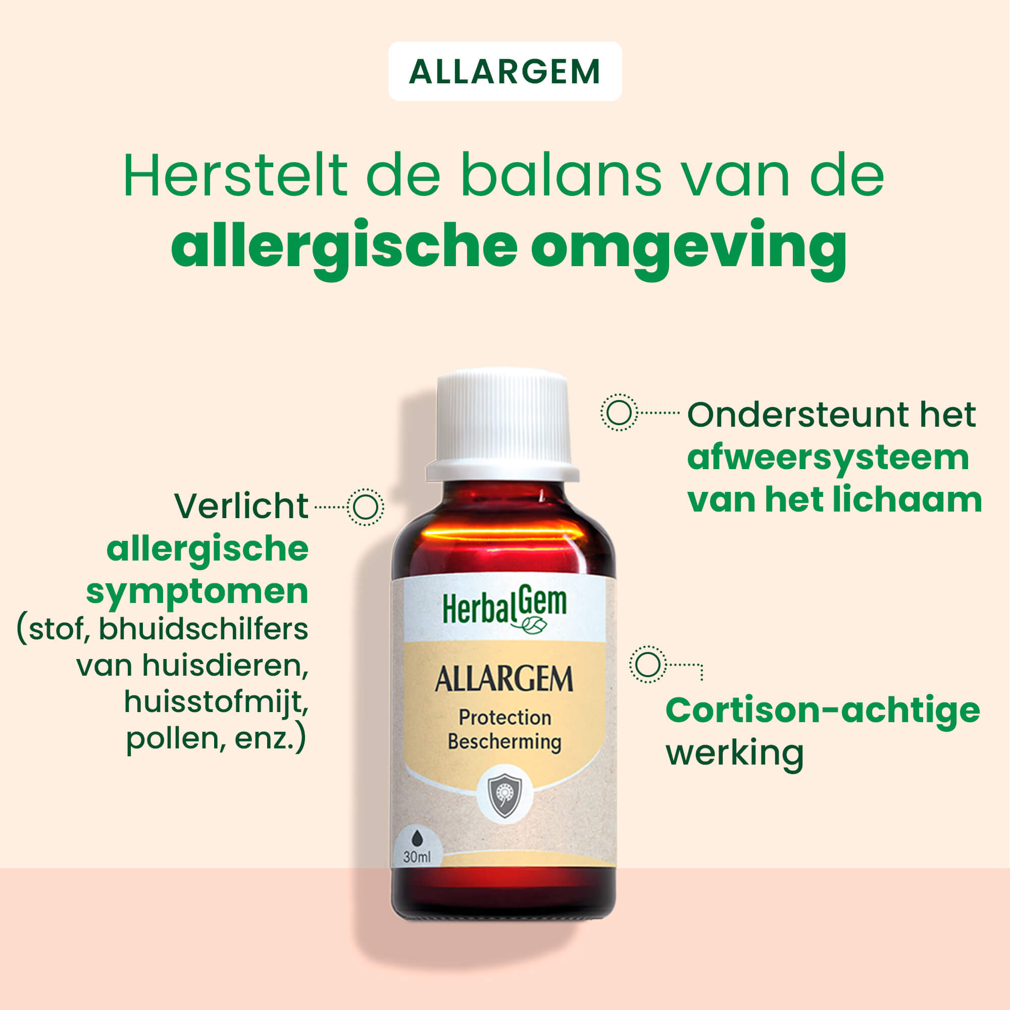 AllarGem bescherming tegen allergieën - Bio