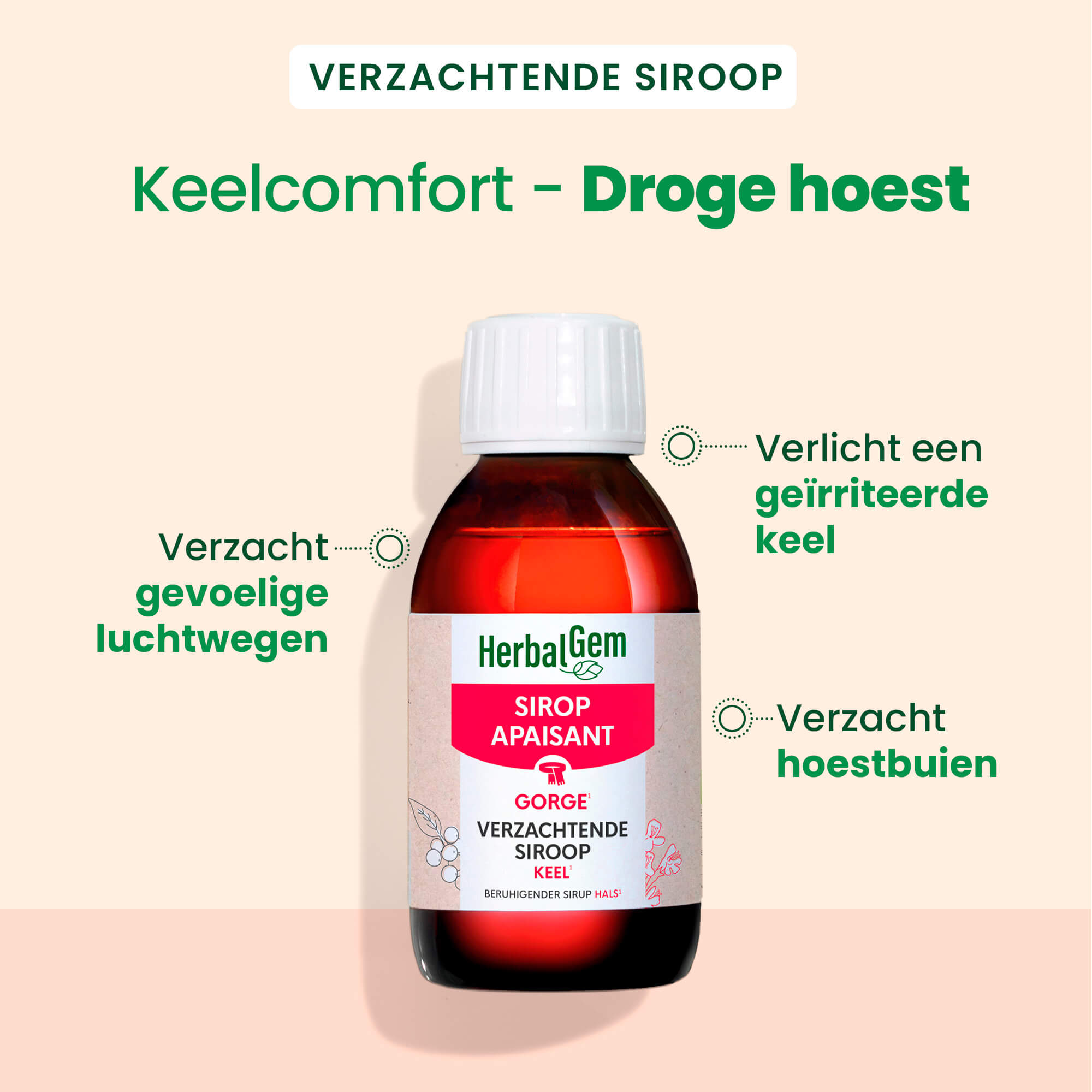 Verzachtendsiroop Keel - Bio