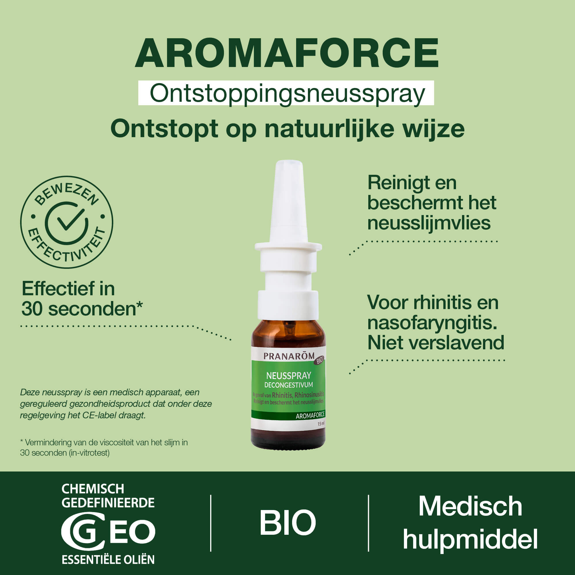 DM Neusspray - Decongesticum - Bio