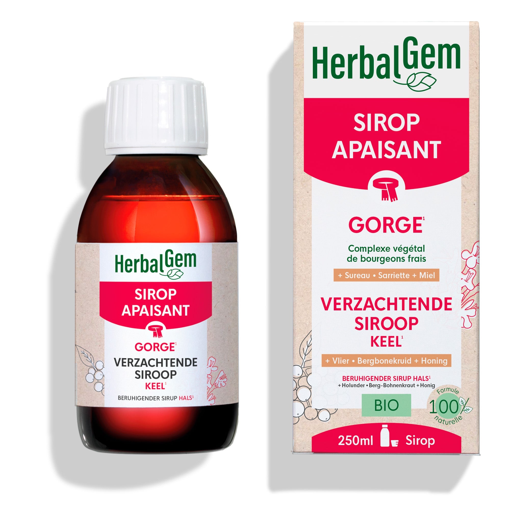 Sirop Apaisant Gorge - Bio