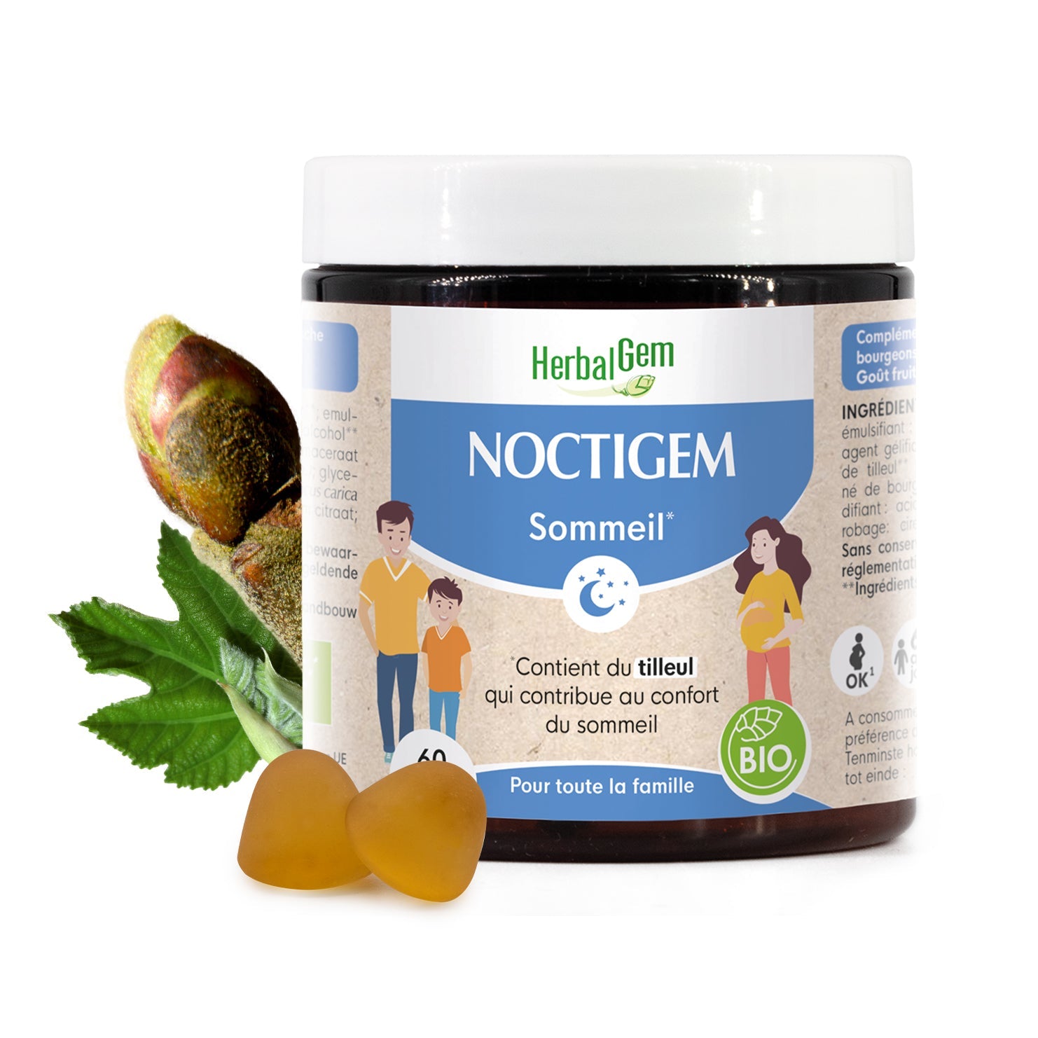 NOCTIGEM GUMMIES - 60 gummies - Bio - Bio