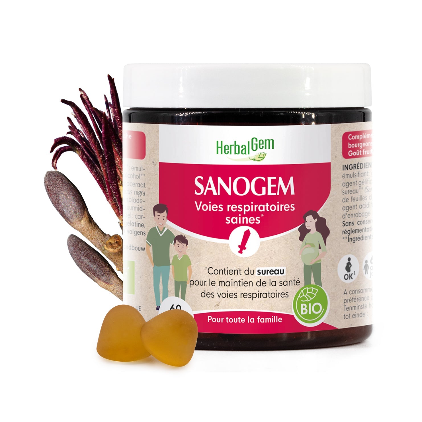 SANOGEM GUMMIES - 60 gummies - Bio