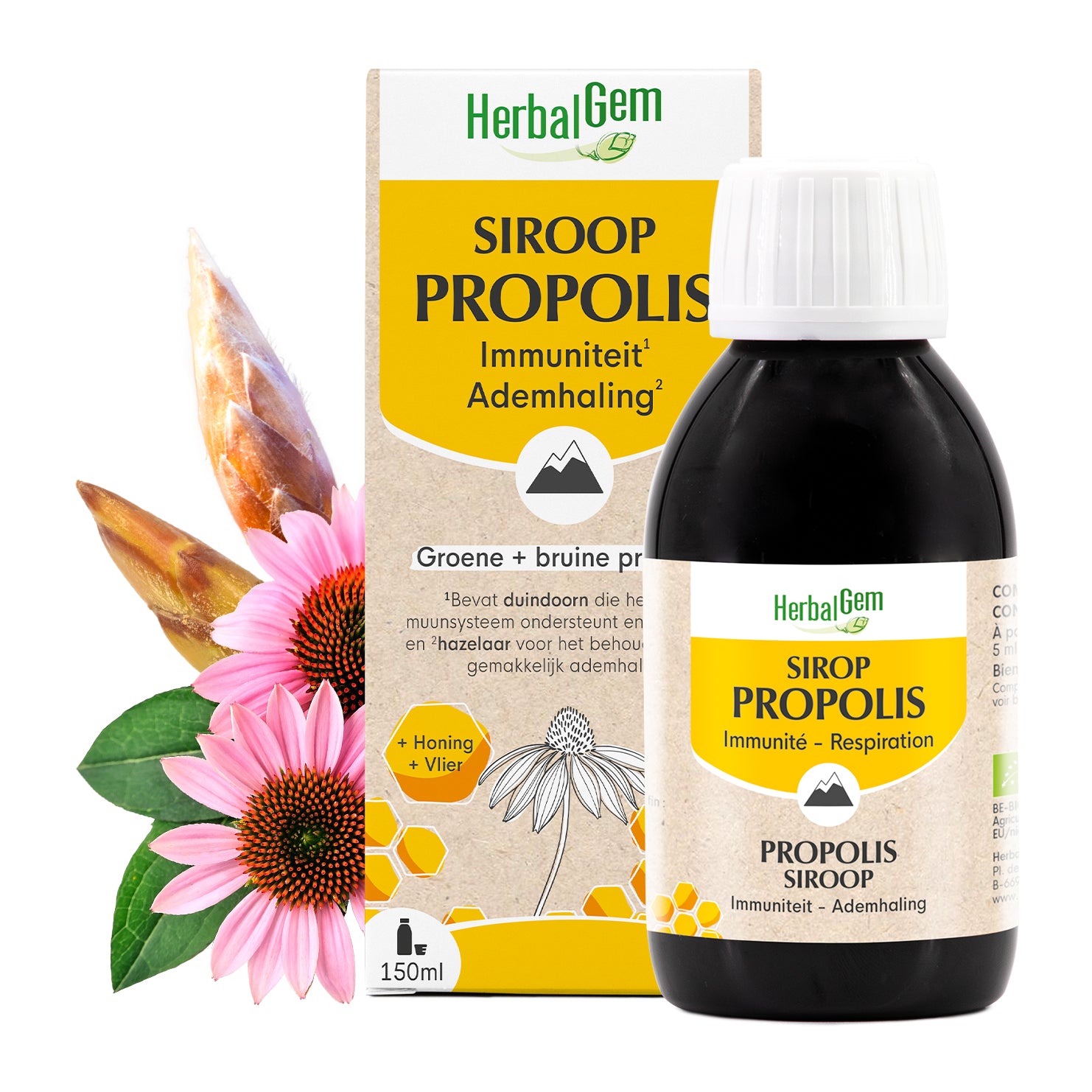 Propolis-siroop voor volwassenen - Bio