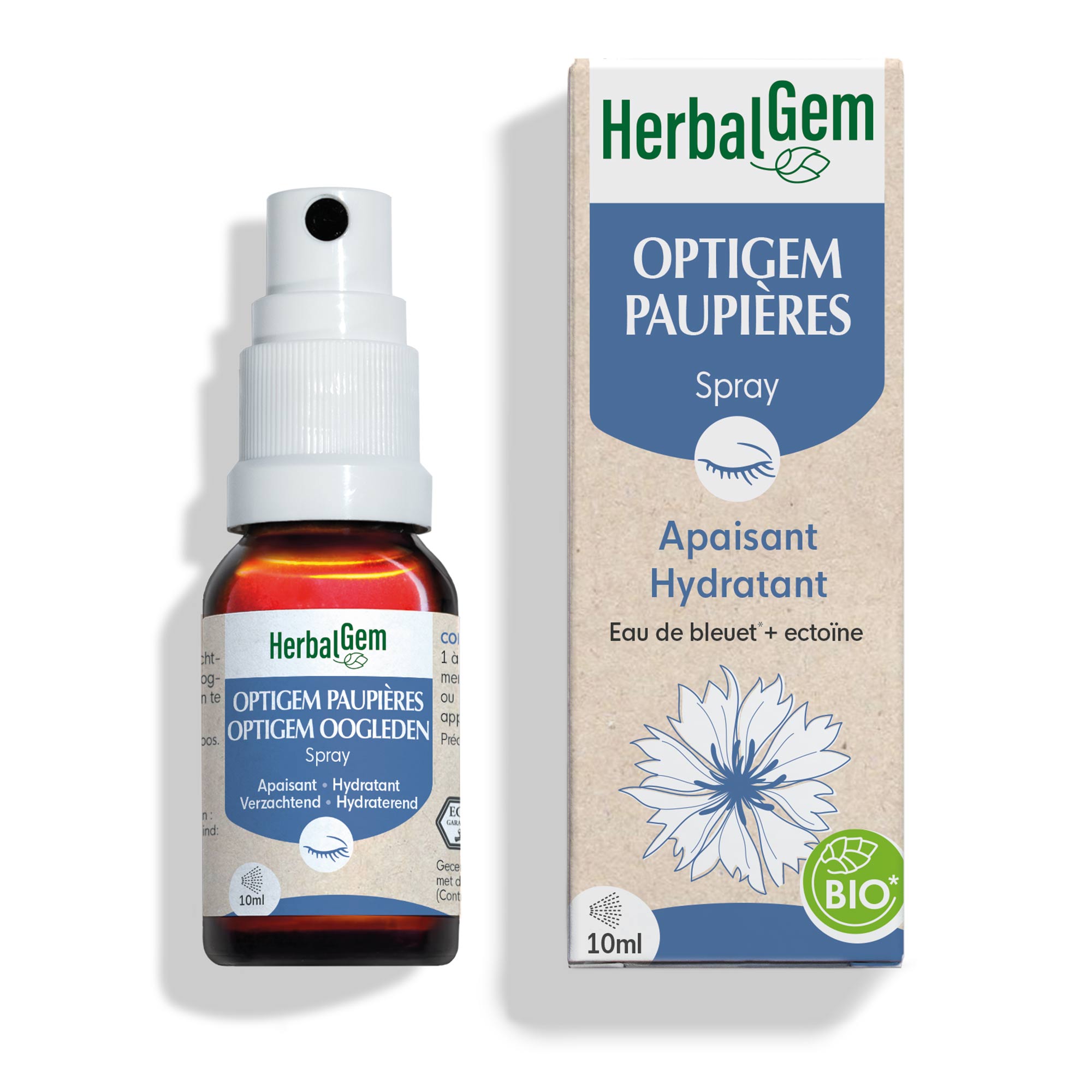OptiGem Ooglid Spray - Bio