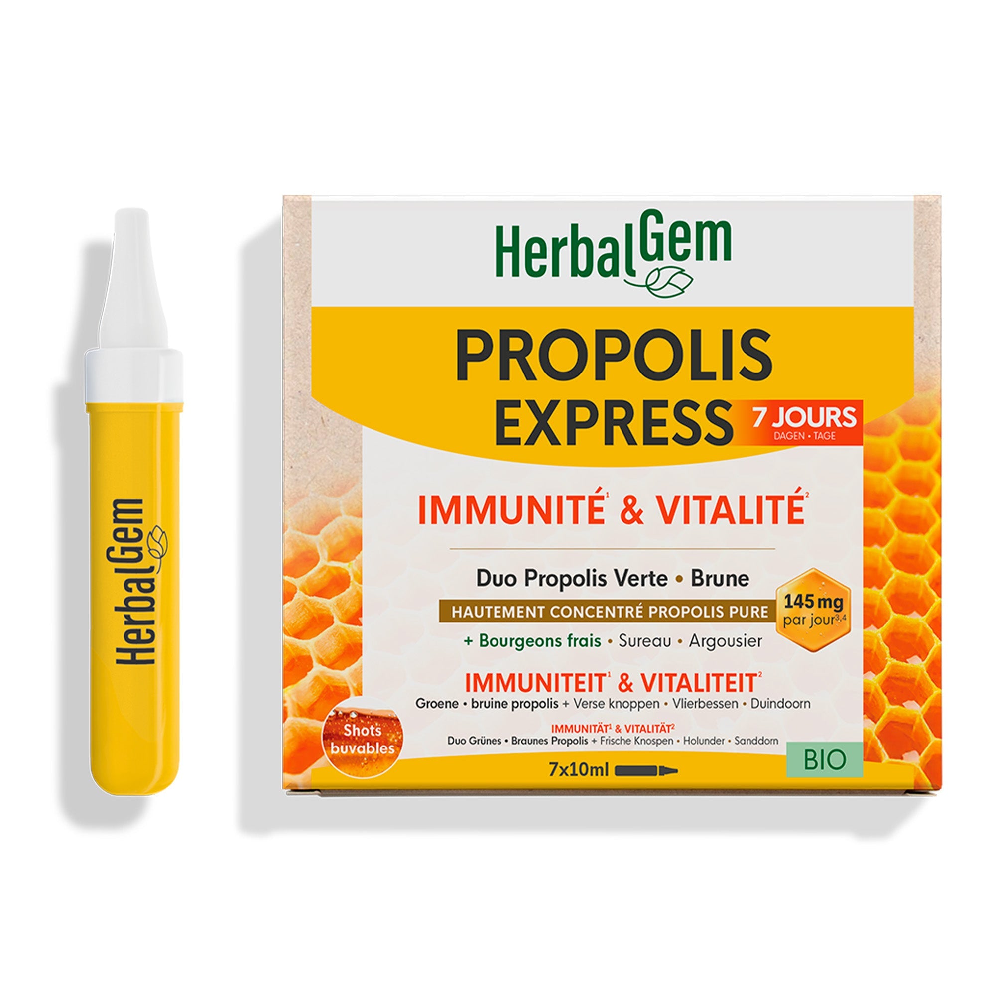 Propolis Express drinkbare shots Immuniteit & Vitaliteit - Bio