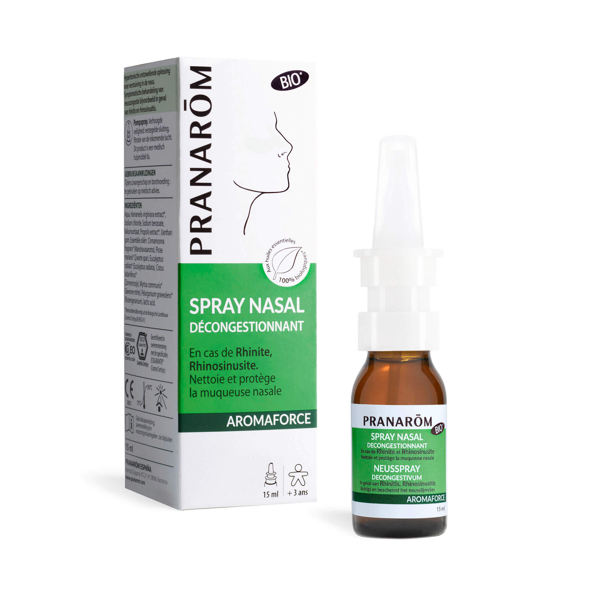 Spray nasal DM - Décongestionnant - Bio
