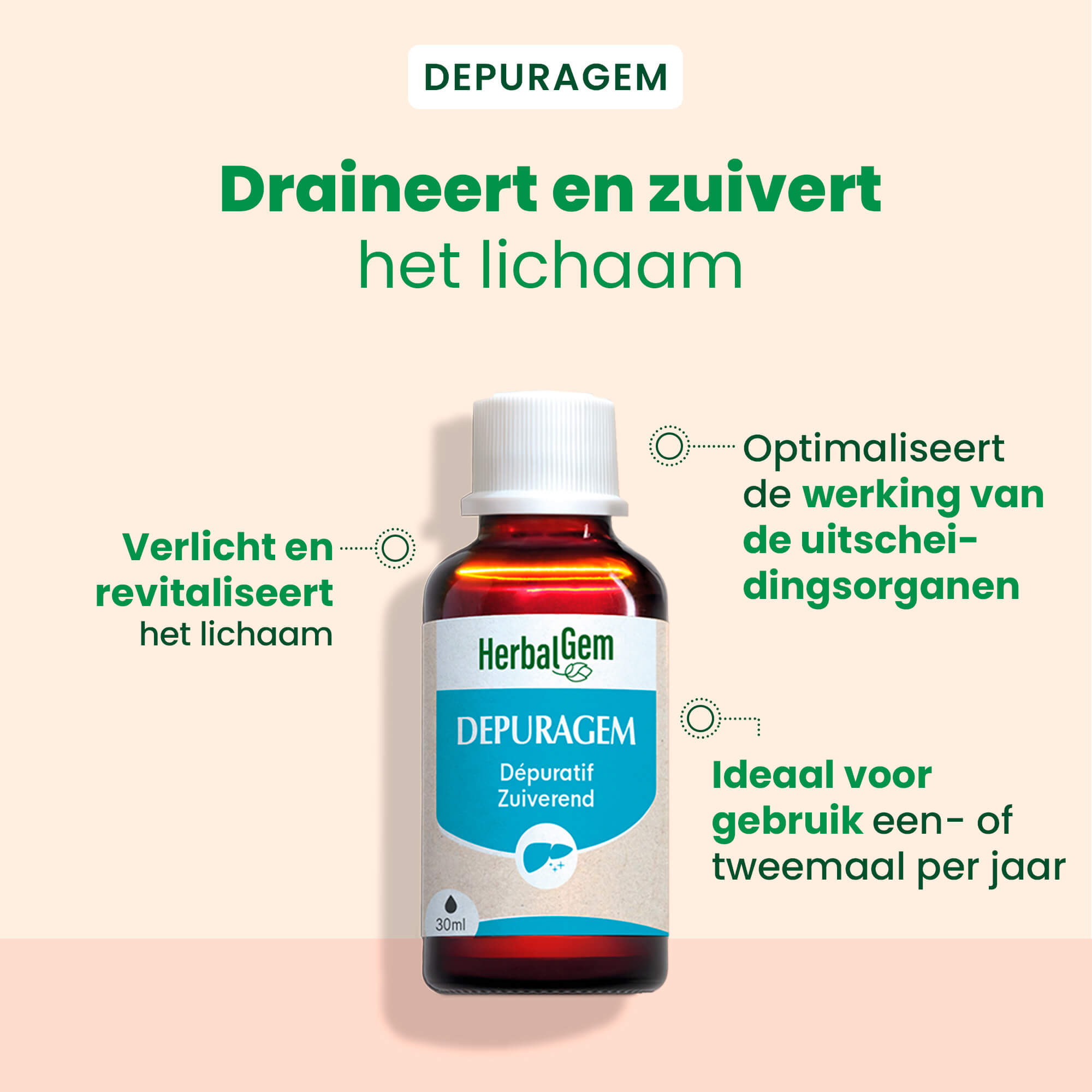 DepuraGem - zuiverend complex - Bio