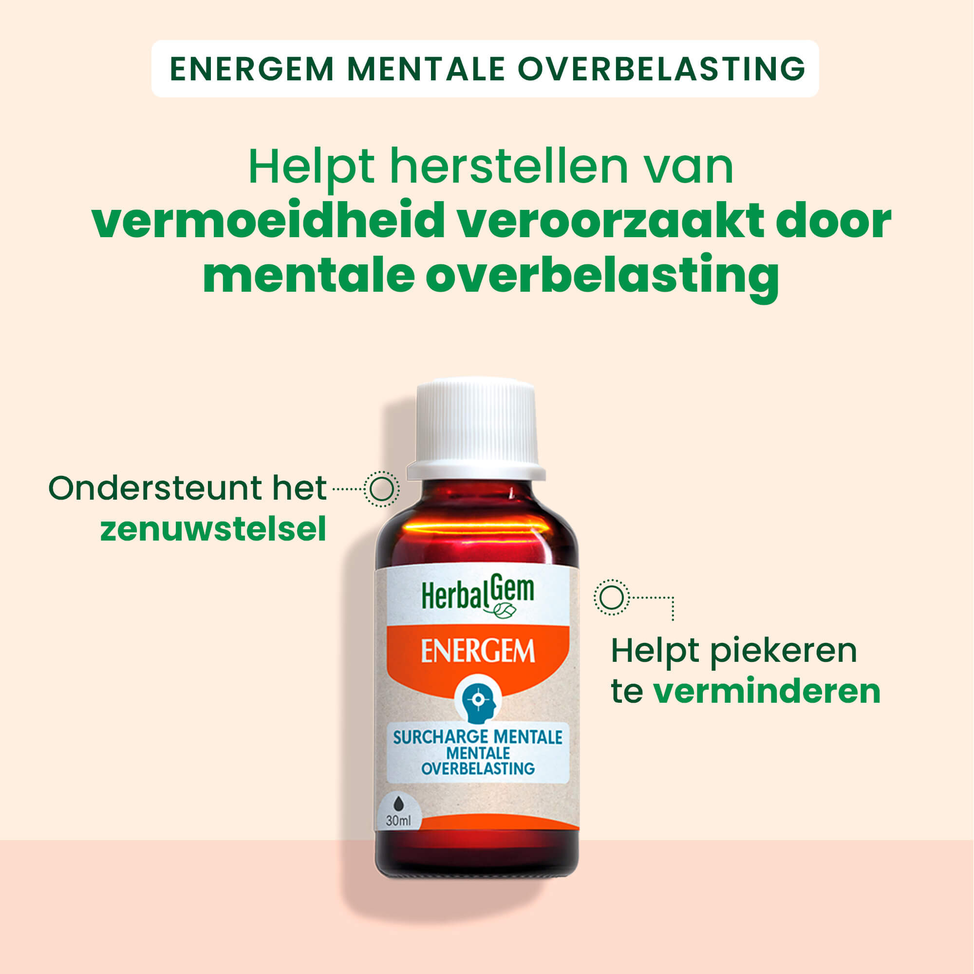 EnerGem mentale vermoeidheid - Bio