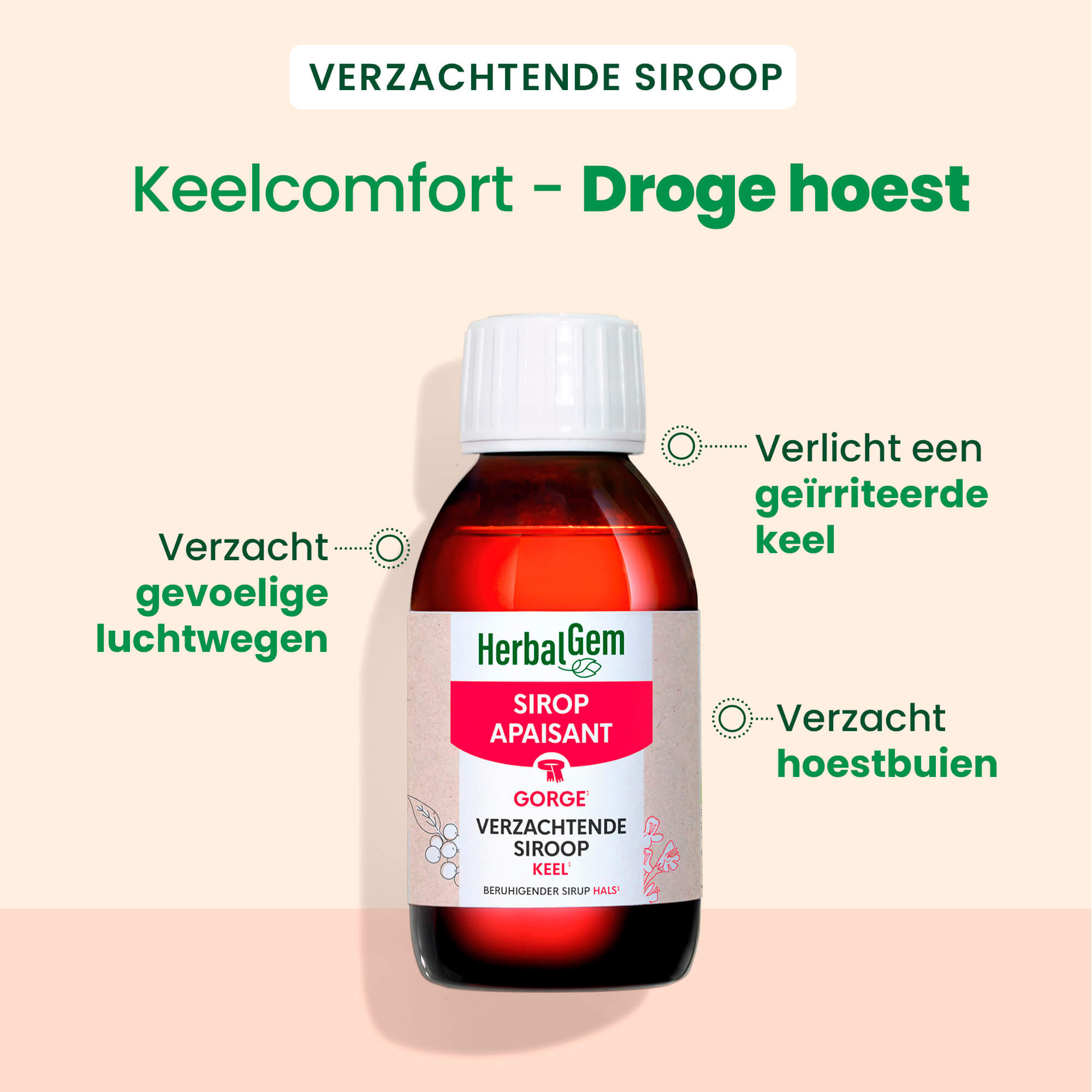 Verzachtendsiroop Keel - Bio