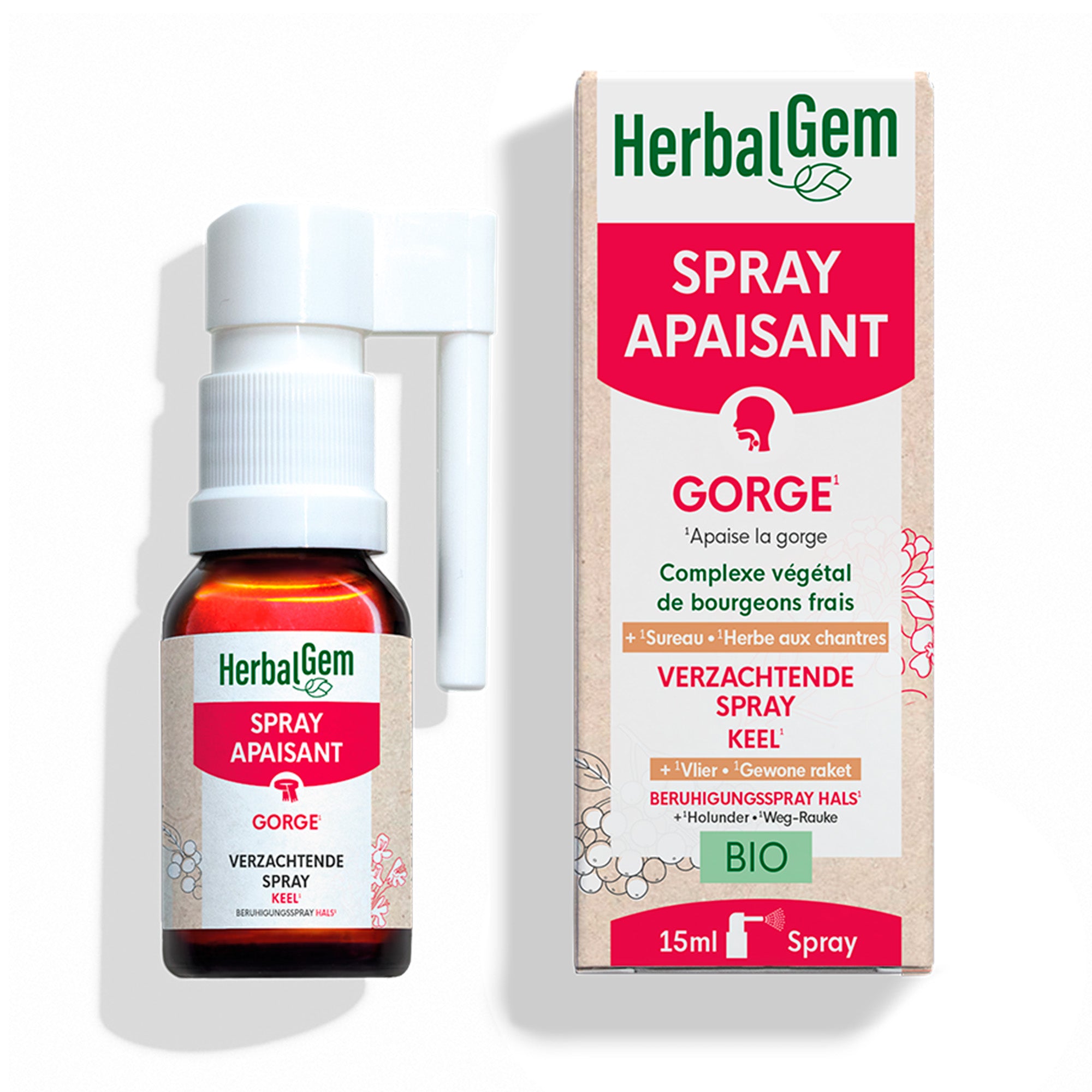Spray apaisant gorge - Bio
